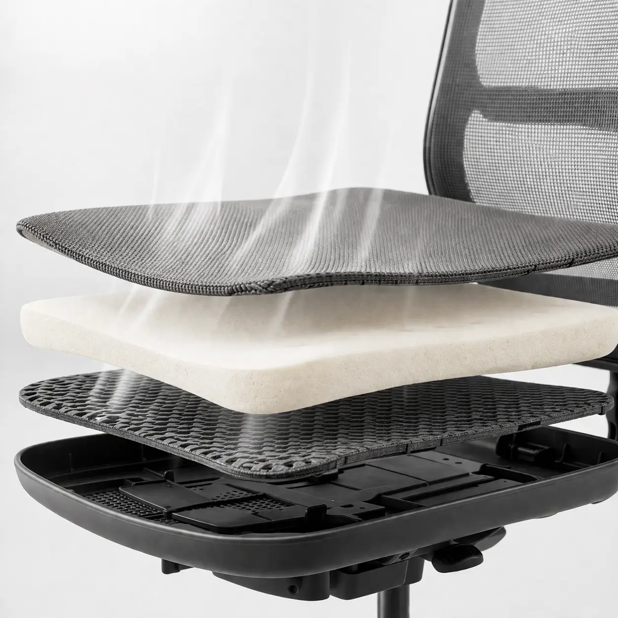 Materials — breathable premium surfaces